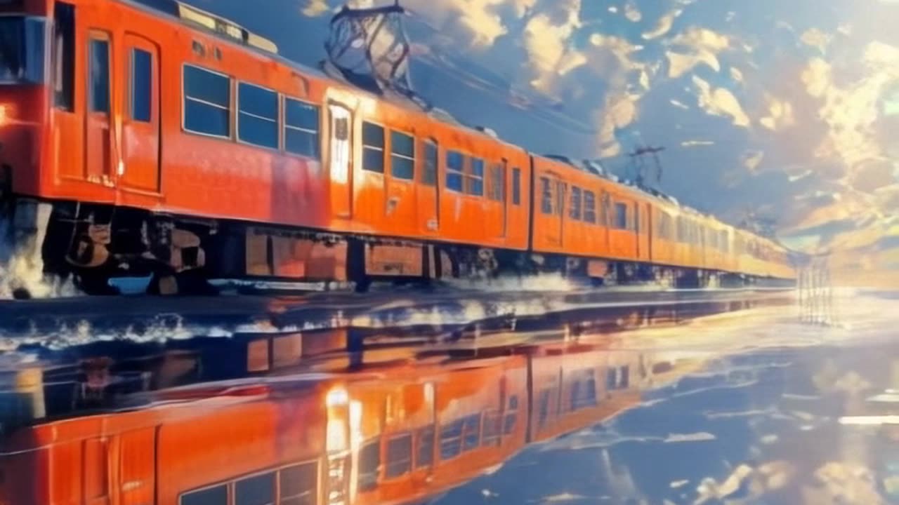 Epic Train Journey Through Nature Video | #TrainVideo #RailwayJourney #TrainLovers #4KTrainFootage