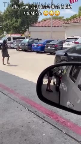 Driver aims her car at another woman after confrontation at a 7-Eleven store