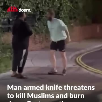 Armed man threatens Muslims outside Portsmouth mosque
