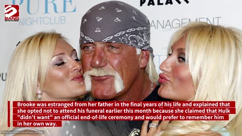 Brooke Hogan has been able to visit her late father Hulk Hogan's body