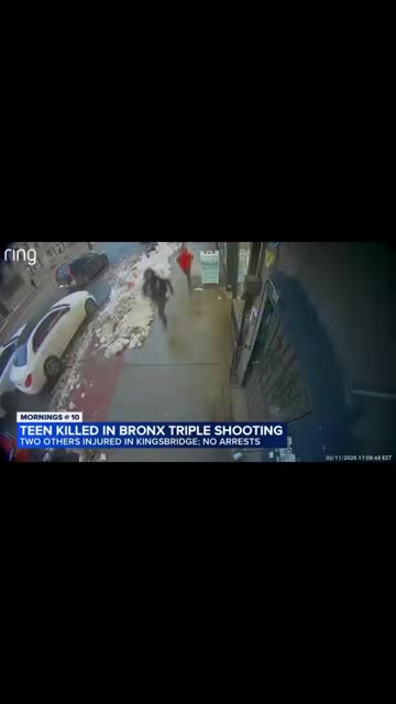 Three teenagers were shot, including one fatally, in the Bronx…