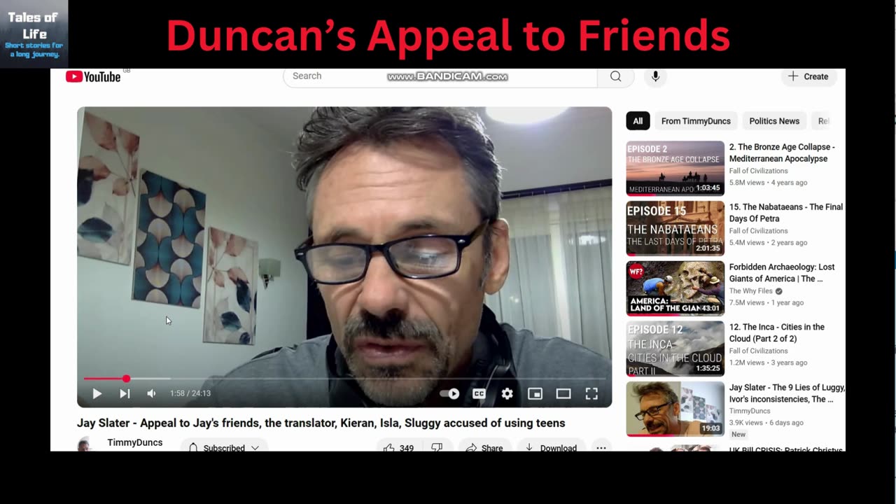 Duncan Smiths Appeal to Friends