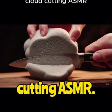 Cloud cutting asmr #ASMR #veo3 #ai #aiasmr