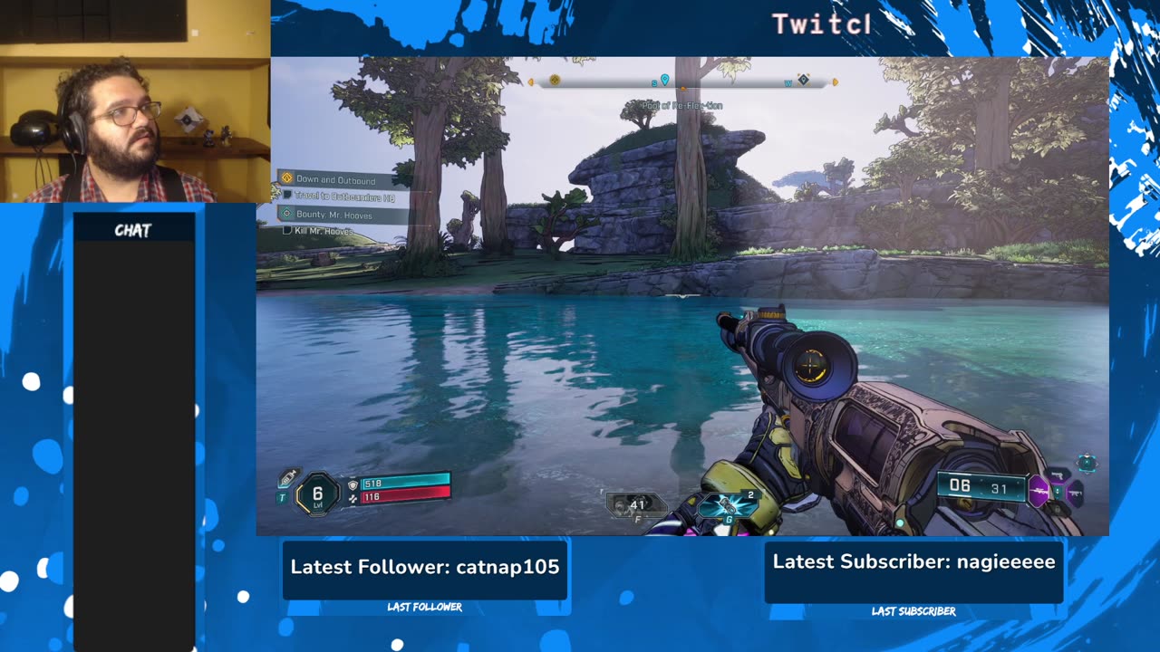 Fighting off a bee, but I'm Muted.