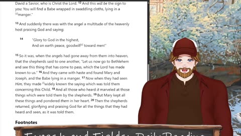 Forest and Fields Daily reading: Christmas