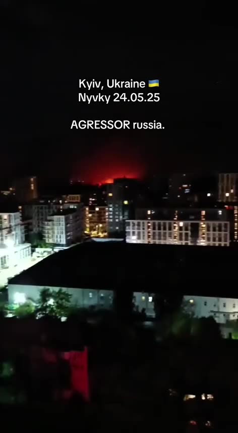 Powerful Missile Attack Put the Lights Out in Kiev