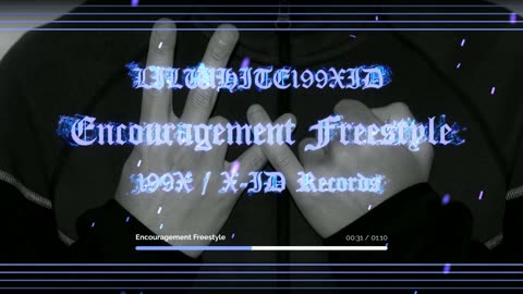 LILWHITE199XID X Encouragement Freestyle (Visualizer)