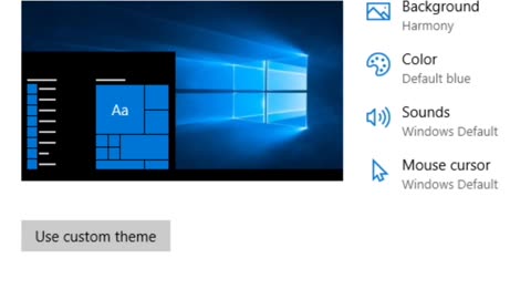 how to change windows 10 themes