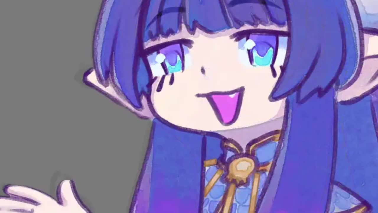 [Short] Creating my own PNGtuber! Art Process