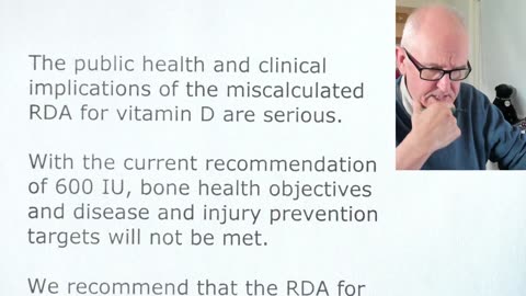 Dr John Campbell: Vitamin D mistake