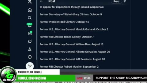 August to Autumn Subpoenas