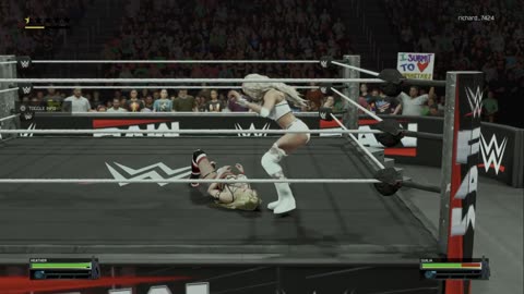 wwe 2k25 237 universe Heather VS Guilia