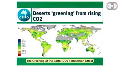 Greenpeace co-founder, Dr. Patrick Moore, utterly demolishes the lie that CO2 is somehow