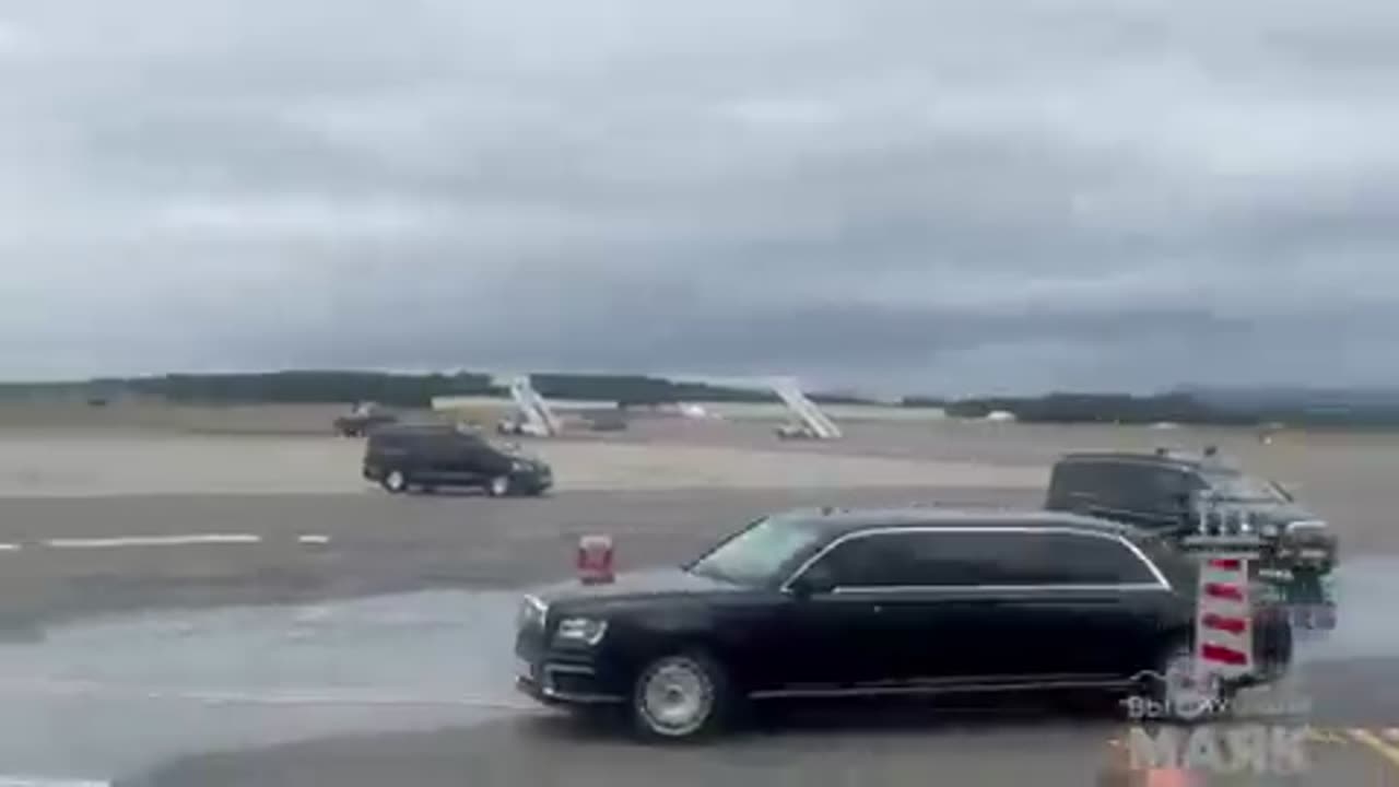 Limuzina e Putin në Alaska