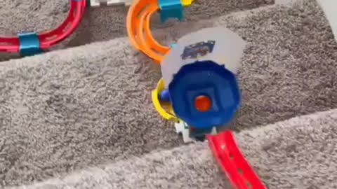"Wooden Track Ball Fun | Mesmerizing Gameplay for Kids | Ultimate Toy Game Challenge!"