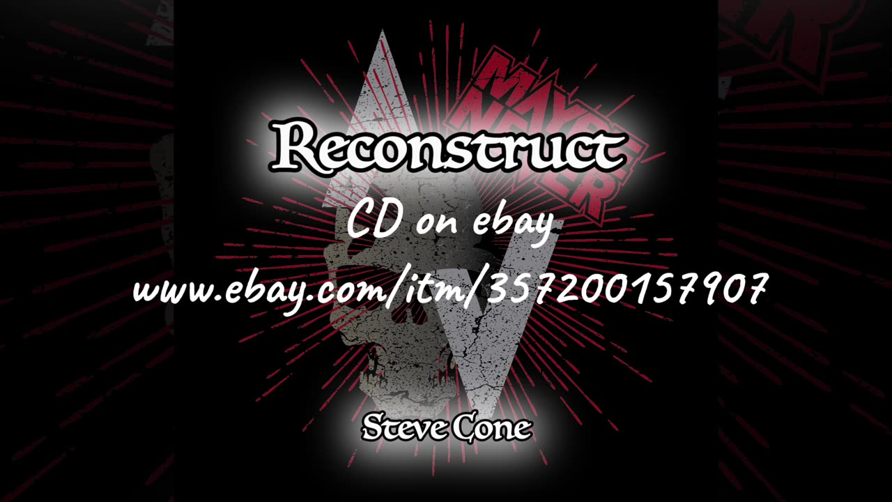 Steve Cone Reconstruct track listing. New original music. #music #original #solo