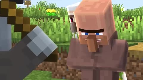 Villagers VS Pillagers😂