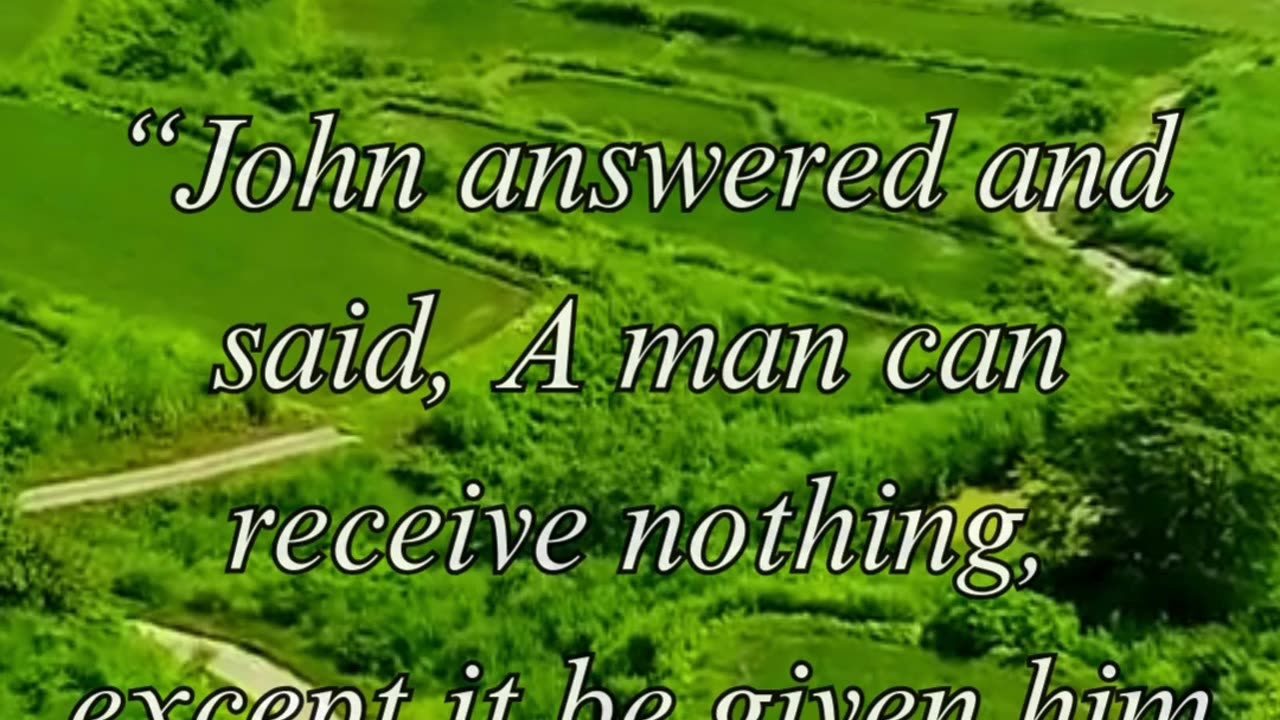 John 3:27