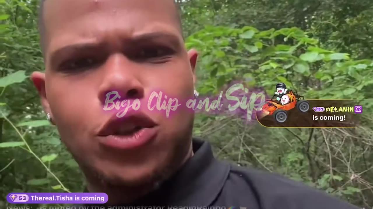 SO abruptly leaves restaurant-leaks own number-goes in the woods 6/8/25 #bigoclipandsip