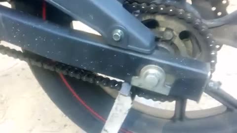 How to oil ANY chain & CG engine oil