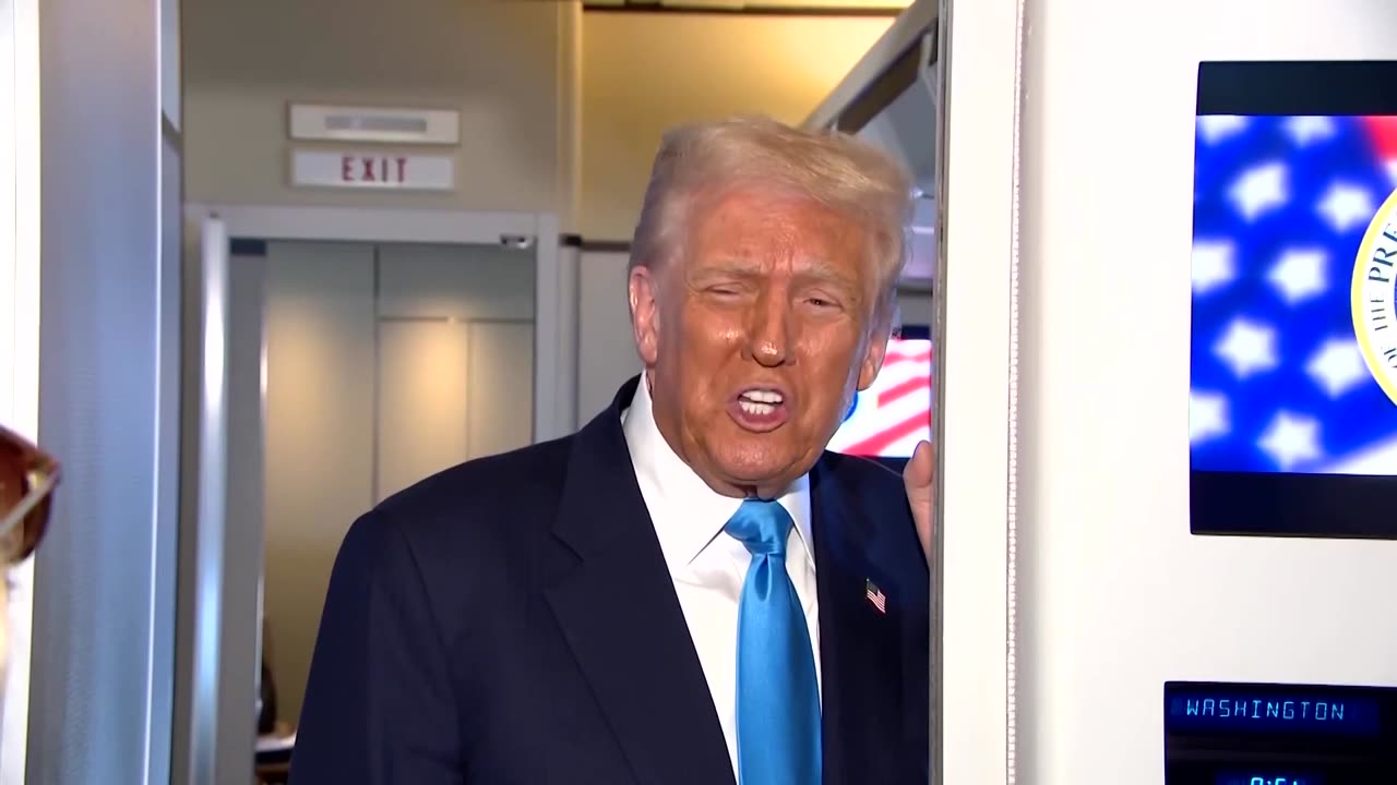 Trump says US law blocks him from running for third term