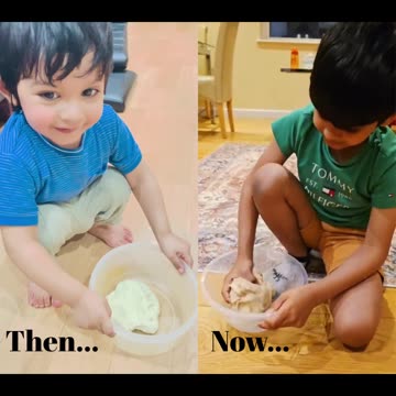 Then & Now: From Toddler to Little Chef 👨‍🍳 | From Tiny Hands to Big Helper