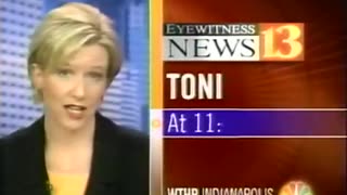 November 29, 2001 - Bumpers for 'ER' & Anne Ryder WTHR News