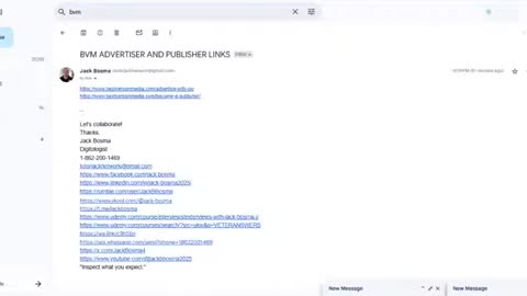 BVM ADVERTISER AND PUBLISHER LINKS