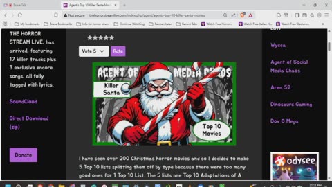 Top 10 Killer Santa Movies