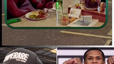 Devin Haney DEMANDING lunch from his nutritionist.