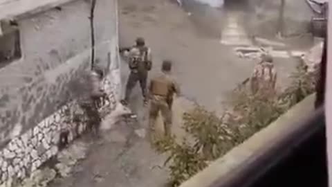 Shootout in Tartus, Syria between new government forces and oppositional fighters