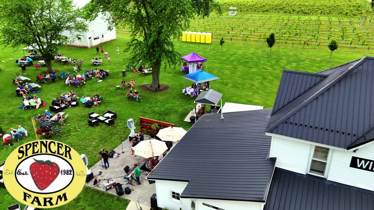 FULL VERSION LIVE MUSIC captured with a drone and ground level work.