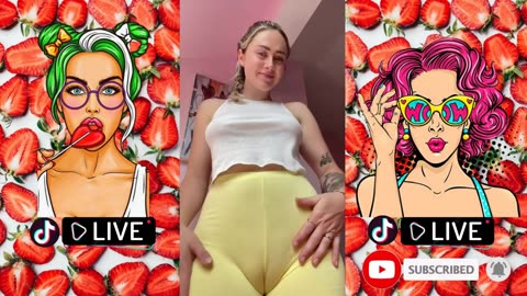 Big booty Hot Lady Tiktok Vídeos 🔥 Big Ass Girls 2025 funny t4