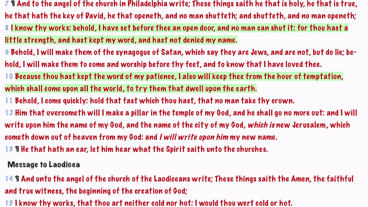 Keeping the word of God