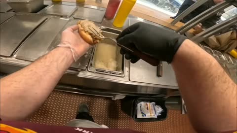 POV: Prepping and Taking Orders in a Hotdog Food Truck | Part 1