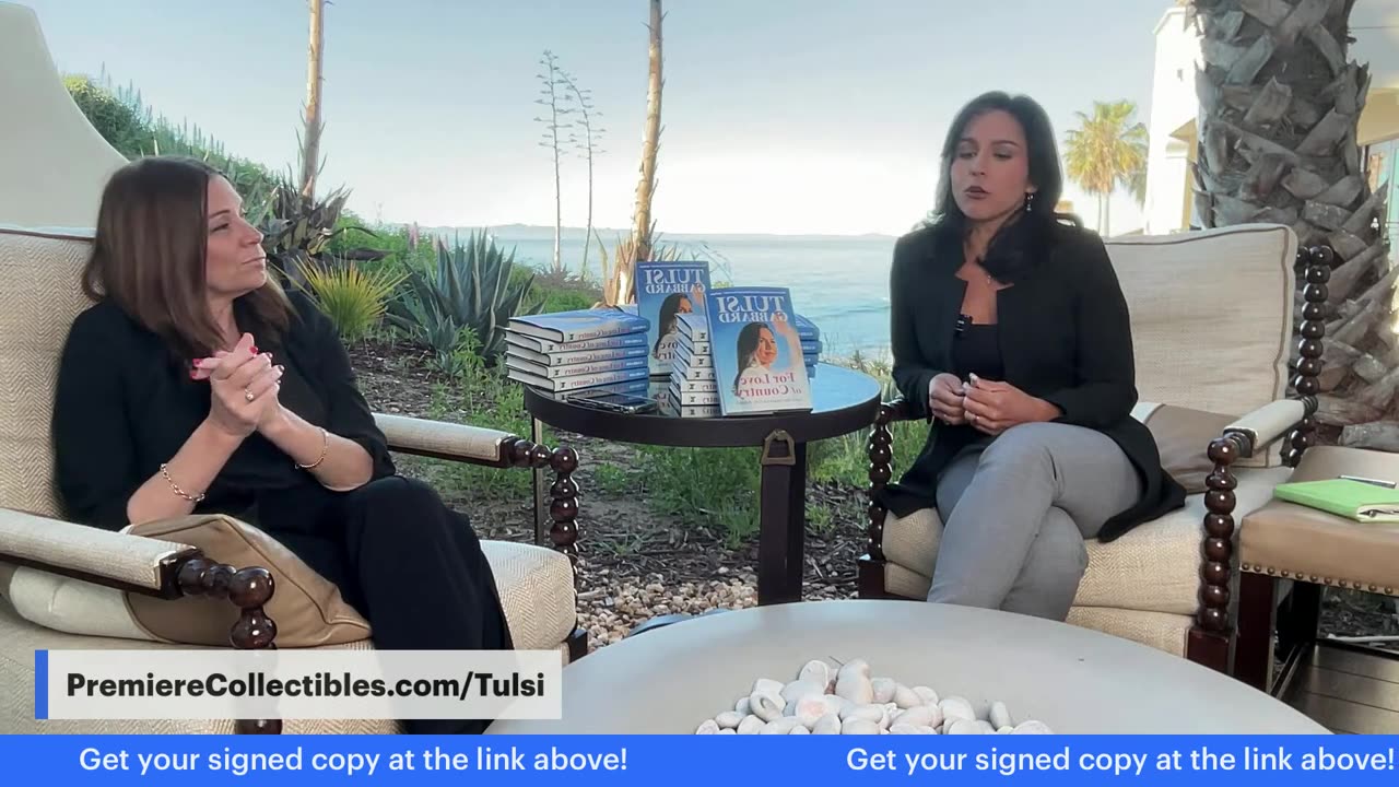 Tulsi Gabbard Live Book Signing