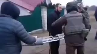 Russian Man Really Wants to Keep the Rocket Body of a Panstir Missile