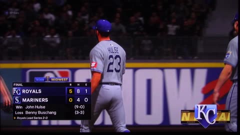 MLB The Show: Kansas City Royals vs Seattle Mariners (S24 G44)