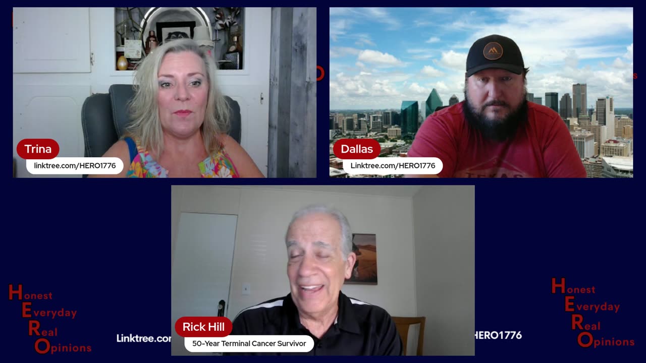 How Did Rick Hill Actually Beat Cancer? (Hero1776/Trina w/Rick Hill)