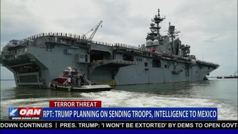 Trump its a go for US troops Mexico 🇲🇽