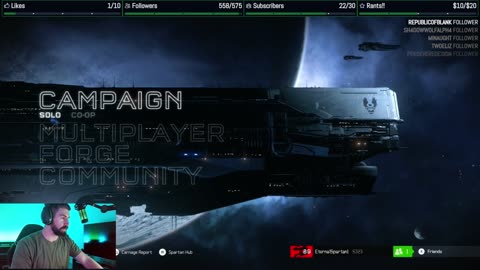Live!! Halo | Come Join a USMC Vet and the Best Chat Ever - RTMP Testing!!!