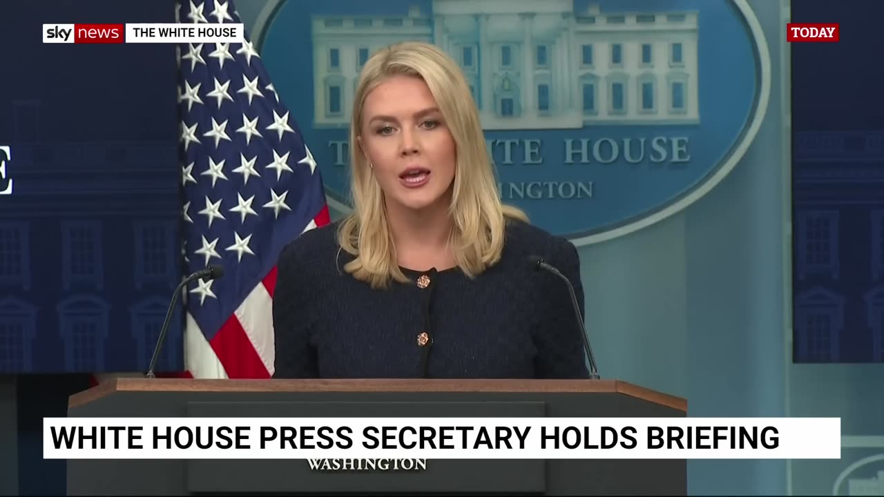 'No plans': Karoline Leavitt on the Trump administration recognising Pride Month