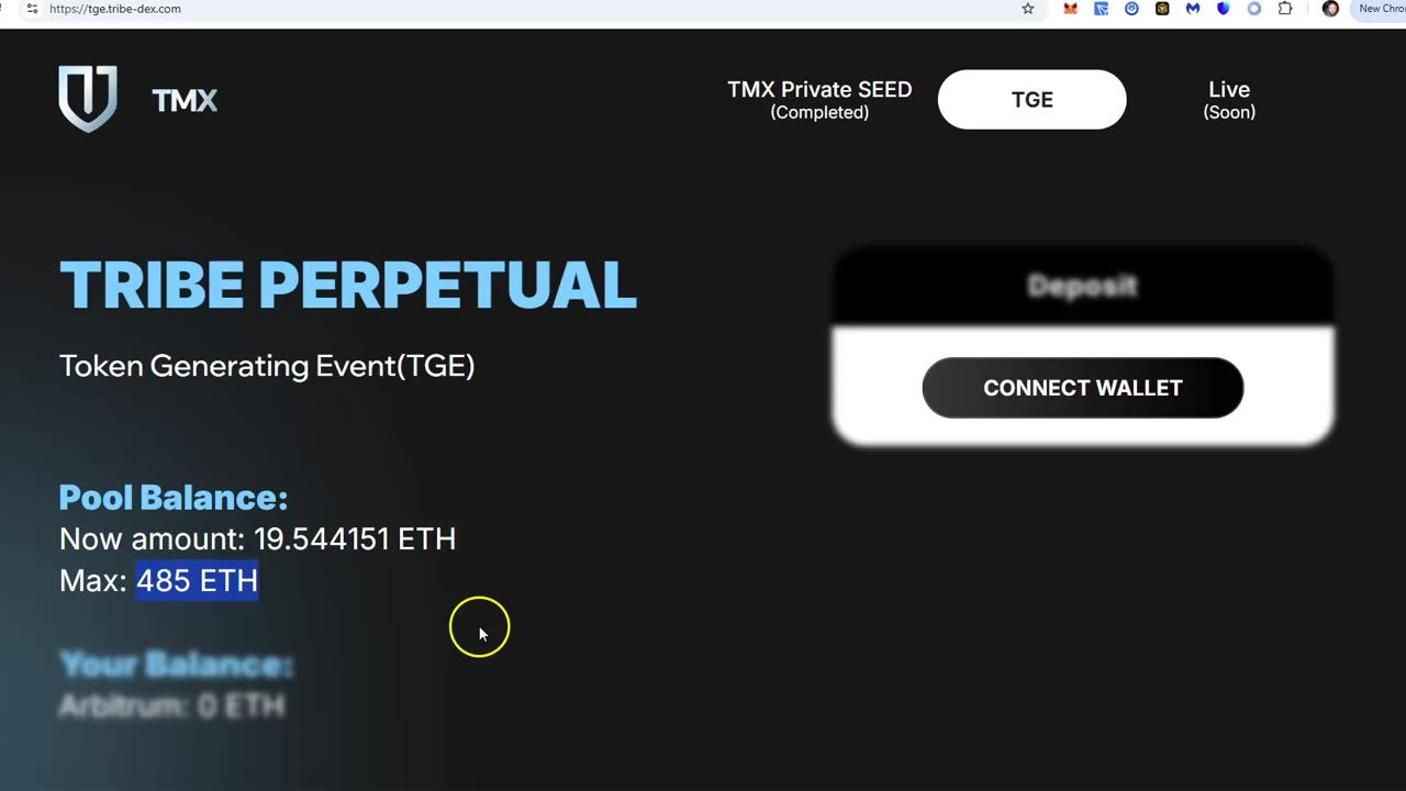 TradeTribe TMX - Less than 7 Days Away Before Launch of TMX DEX - Get the Last of the Pre Sale
