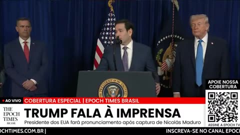 Trump fala à imprensa após captura de Maduro - Tradução simultânea - Cobertura especial