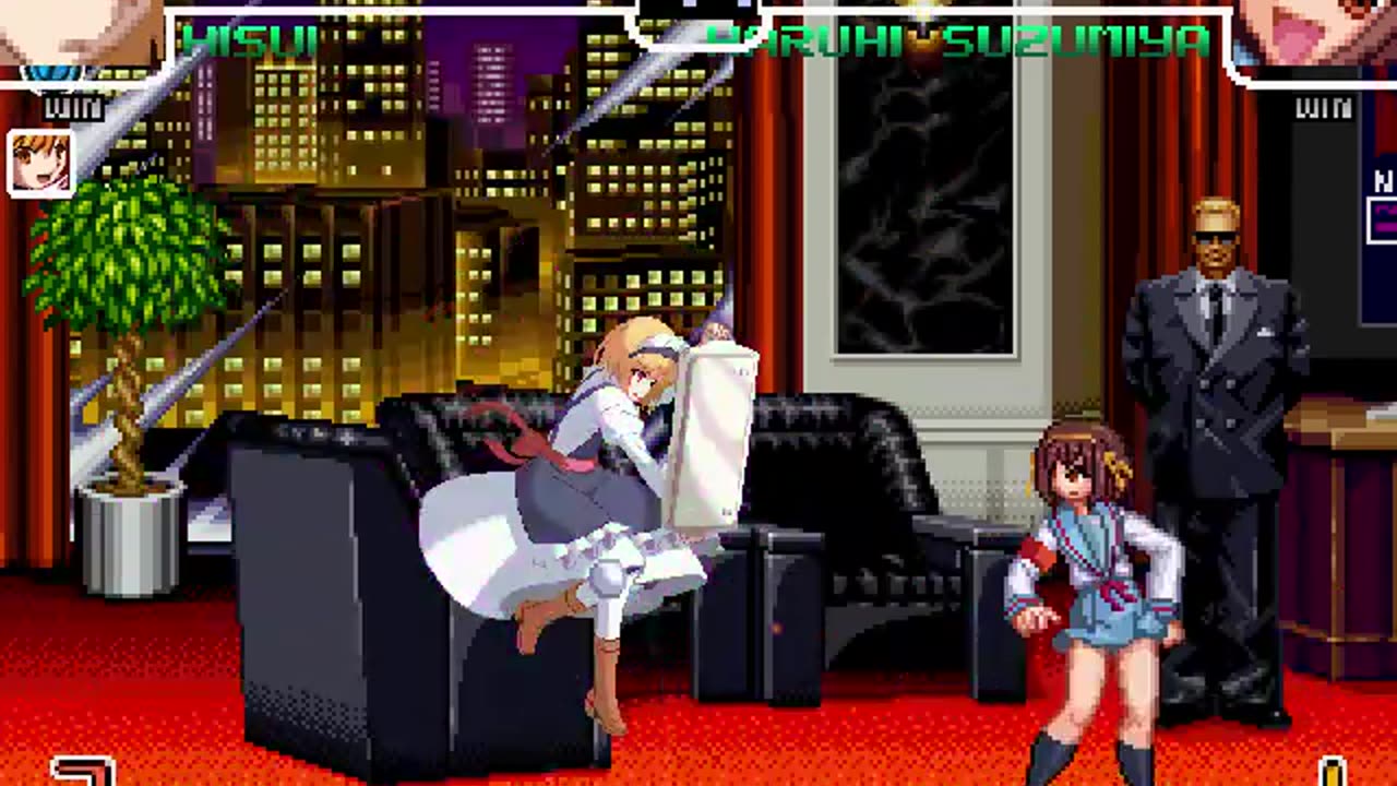 Hisui & Kohaku (Me) vs Haruhi Again