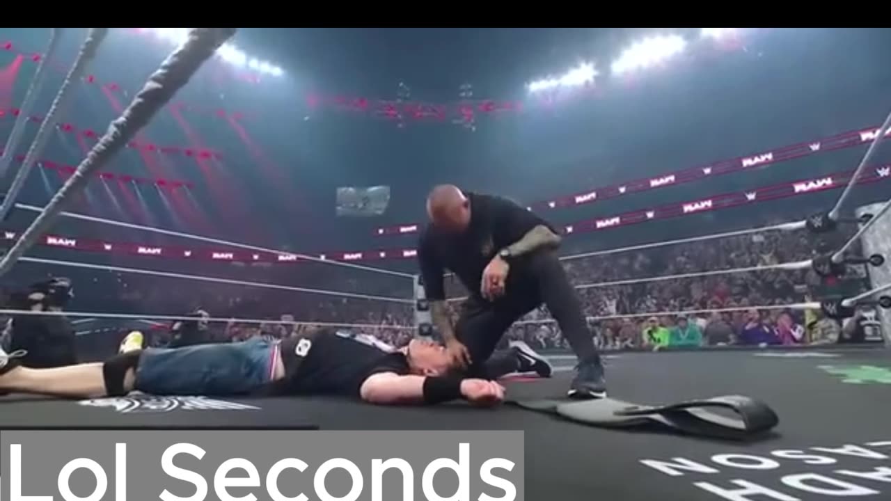 Randy Orton Shocks Cena with RKO!