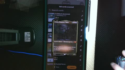 Scanning MTG Cards to see the total price of my collection