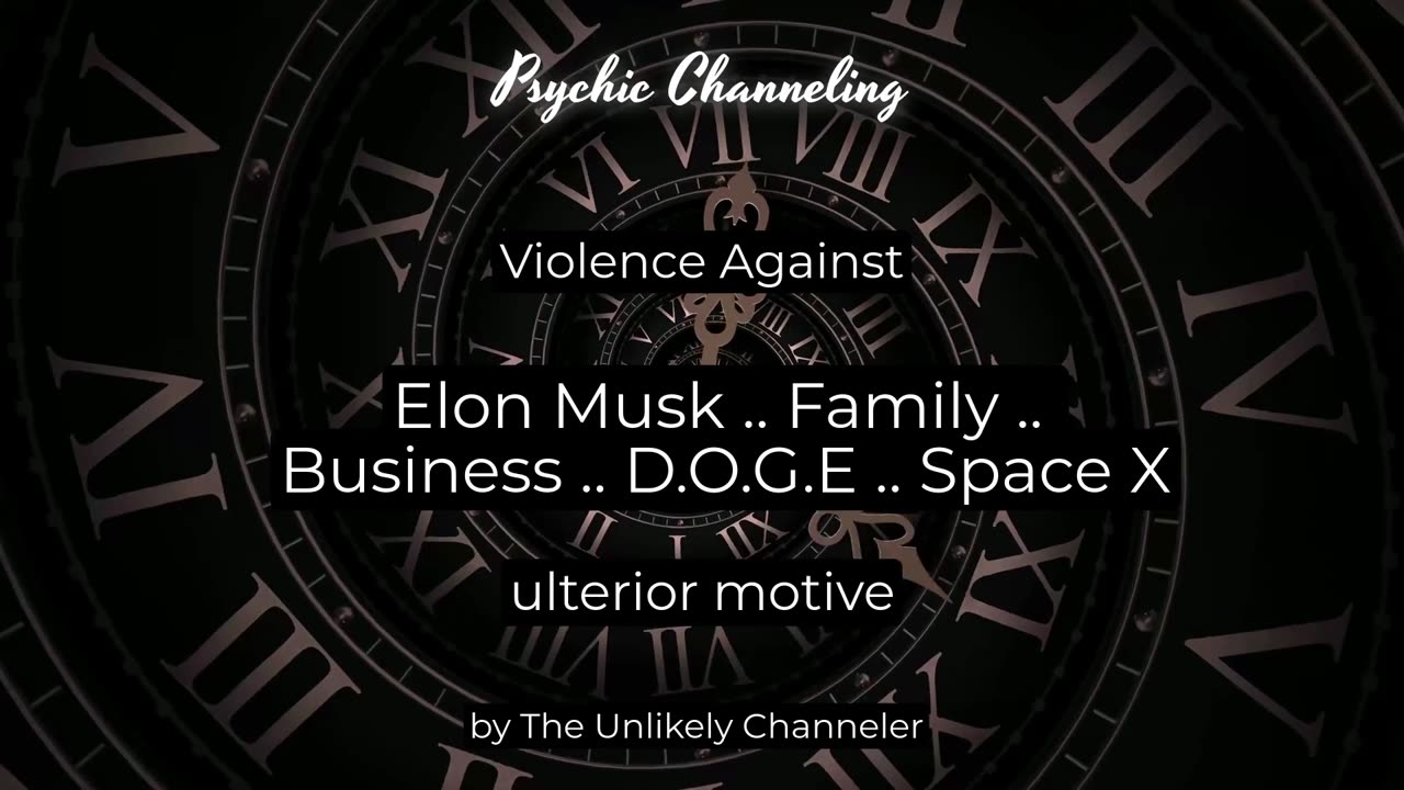 psychic channeling: directly from his super consciousness
