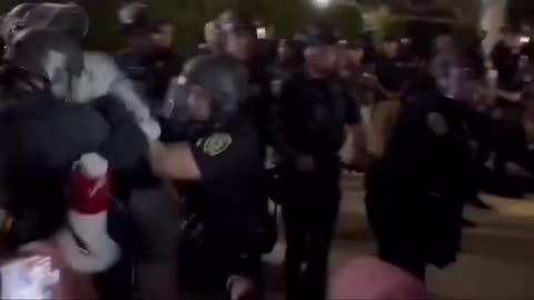 Paid Protestor Snatched