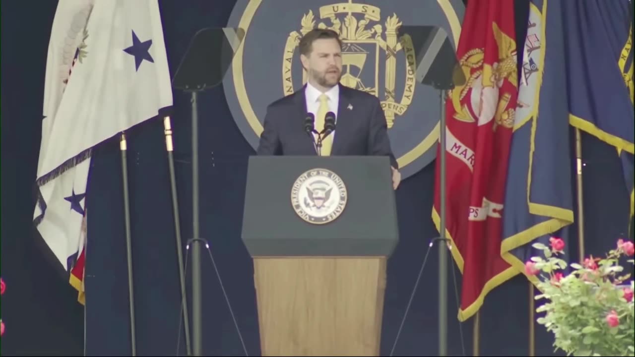 🔁Vice President JD Vance Addresses the Naval Academy’s Class of 2025 🗄